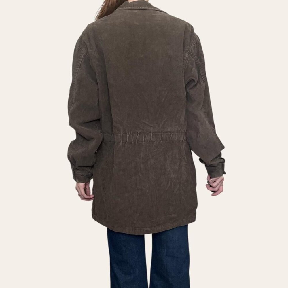 Merona 90s/2000s vintage brown corduroy utility jacket - large - Picture 4 of 7